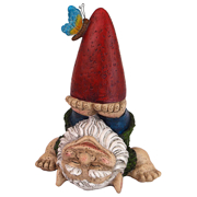 Image Thumbnail for TOPSY TURVY THEO GARDEN GNOME STATUE